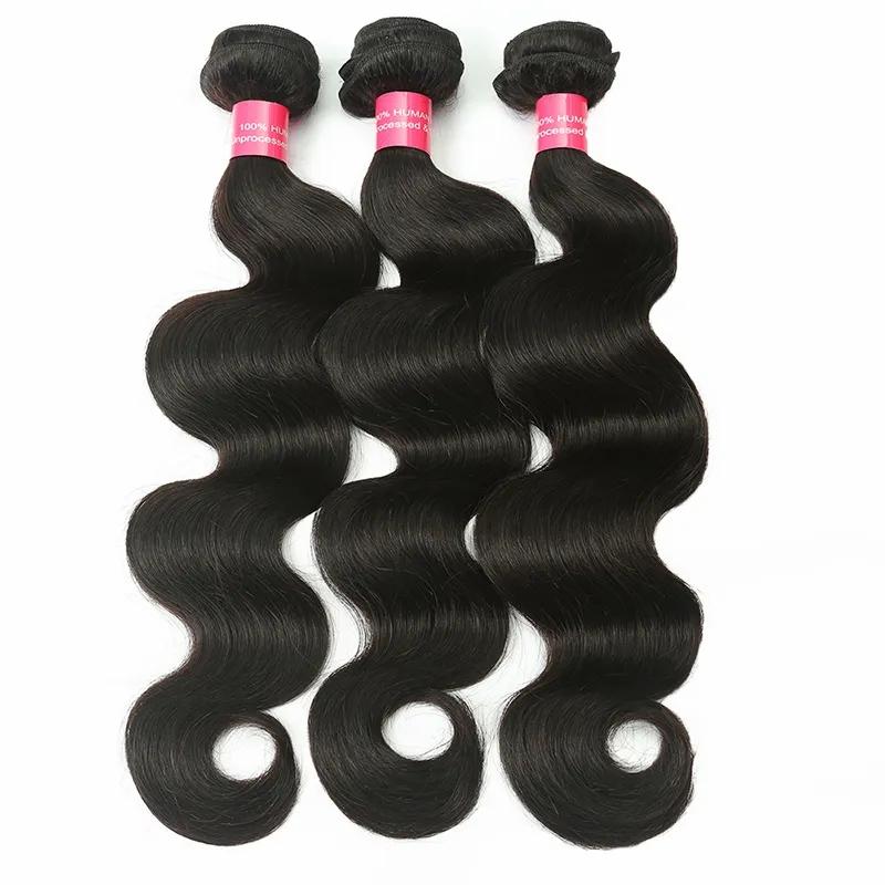 Hair Extensions | Mink Brazilian Body Wave Virgin Hair Unprocessed Human Hair Extensions Brazilian Straight Hair Weave Bundles Hair Extensions Hair Extensions