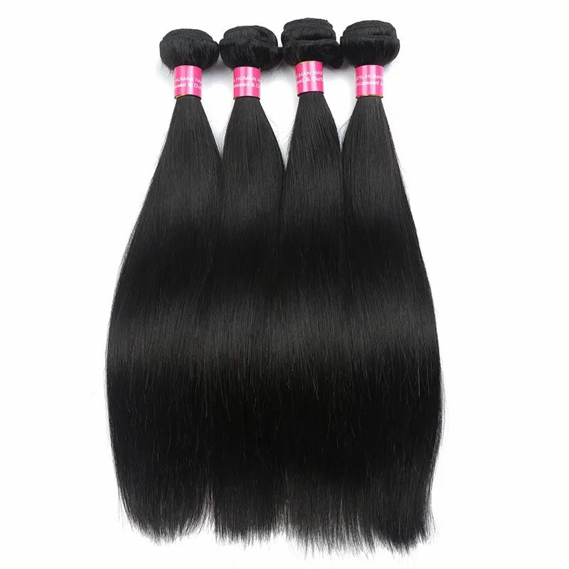 Hair Extensions | Mink Brazilian Straight Hair Bundles 30Inch Brazilian Virgin Hair Body Wave Human Hair Weave Extensions Gagaqueen Hair Extensions Hair Extensions