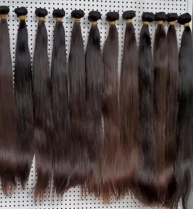 Hair Extensions | Sexy Beauty Love Star Original Donor Straight Weaves Burmese Human Hair Brownish Color 300G Fullhead Hair Extensions Hair Extensions