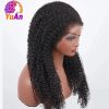 Hair Wigs | 4C Edges Baby Natural Hairline Glueless Preplucked 30 Inch Kinky Curly Lace Front Human Hair Wig 13X4 13X6 Hd Lace Frontal Wig Hair Wigs Hair Wigs