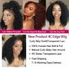 Hair Wigs | 4C Edges Baby Natural Hairline Glueless Preplucked 30 Inch Kinky Curly Lace Front Human Hair Wig 13X4 13X6 Hd Lace Frontal Wig Hair Wigs Hair Wigs