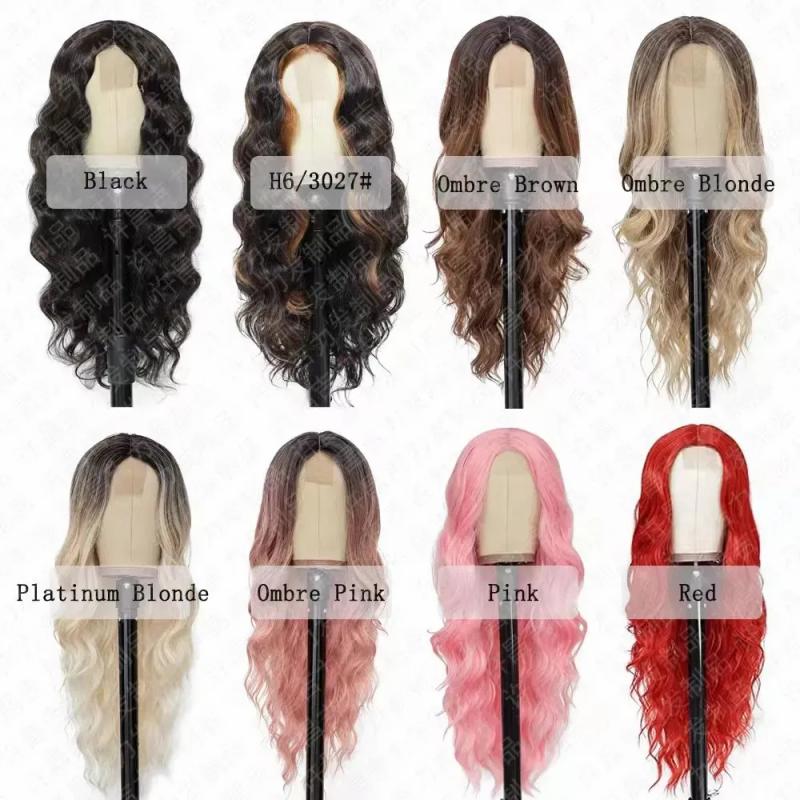 Hair Wigs | Deep Long Wave Full Lace Front Wigs Human Hair Curly 10 Styles Female Synthetic Natural Hair Lace Wigs Fast Shipping Hair Wigs 01