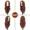 Hair Wigs | Lace Wigs Highlight Wig Human Hair 26 Inch Body Wave Front Ombre Colored Brazilian Brown Honey Blonde Synthetic For Women Fast Drop De Dhzis Hair Wigs 18C#