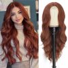 Hair Wigs | Lace Wigs Highlight Wig Human Hair 26 Inch Body Wave Front Ombre Colored Brazilian Brown Honey Blonde Synthetic For Women Fast Drop De Dhzis Hair Wigs 18C#