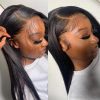 Hair Wigs | Straight Lace Front Wigs Hd Lace Wig 13X4 Human Hair Wigs For Black Women Pre Plucked Brazilian 40 Inch Synthetic Lace Frontal Wig Hair Wigs 2