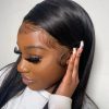 Hair Wigs | Straight Lace Front Wigs Hd Lace Wig 13X4 Human Hair Wigs For Black Women Pre Plucked Brazilian 40 Inch Synthetic Lace Frontal Wig Hair Wigs 2