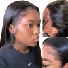 Hair Wigs | Straight Lace Front Wigs Hd Lace Wig 13X4 Human Hair Wigs For Black Women Pre Plucked Brazilian 40 Inch Synthetic Lace Frontal Wig Hair Wigs 2