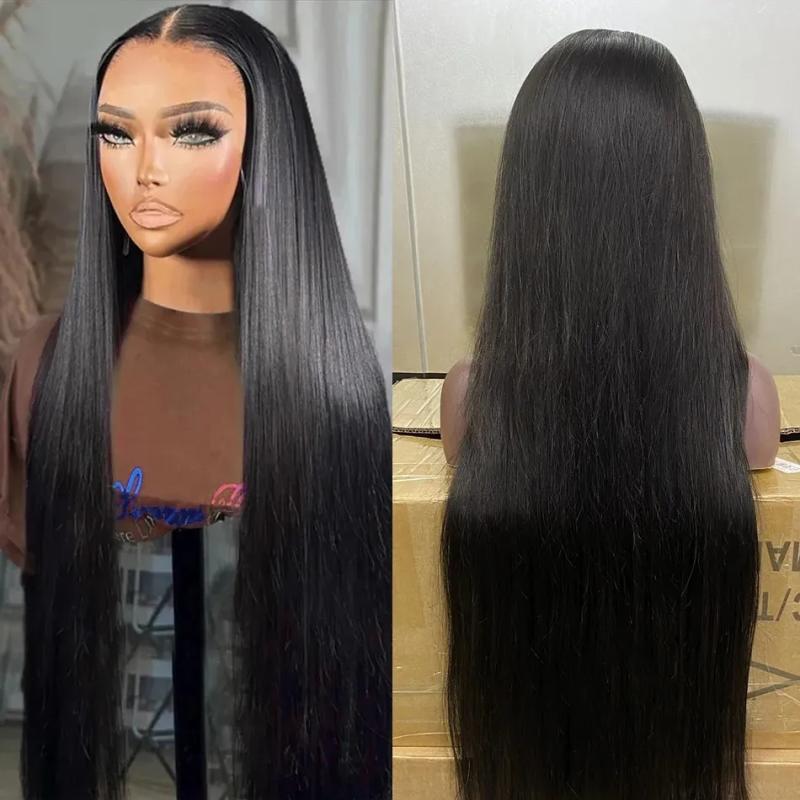 Lace Wigs |  250 Density 30 40 Inches Bone Straight 13X4 Transparent Lace Front Human Hair Wigs Brazilian 13X6 Glueless Frontal Wig For Woman 231024 Lace Wigs Lace Wigs