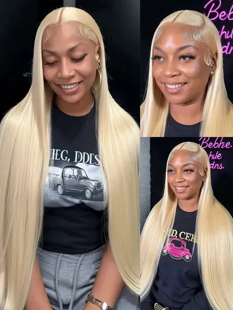 Lace Wigs | 30 40 Inch 613 Honey Blonde 13X4 Lace Front Human Hair Wigs Color Straight 250 Density 13X6 Hd Transparent Frontal Wig For Women Lace Wigs Lace Wigs