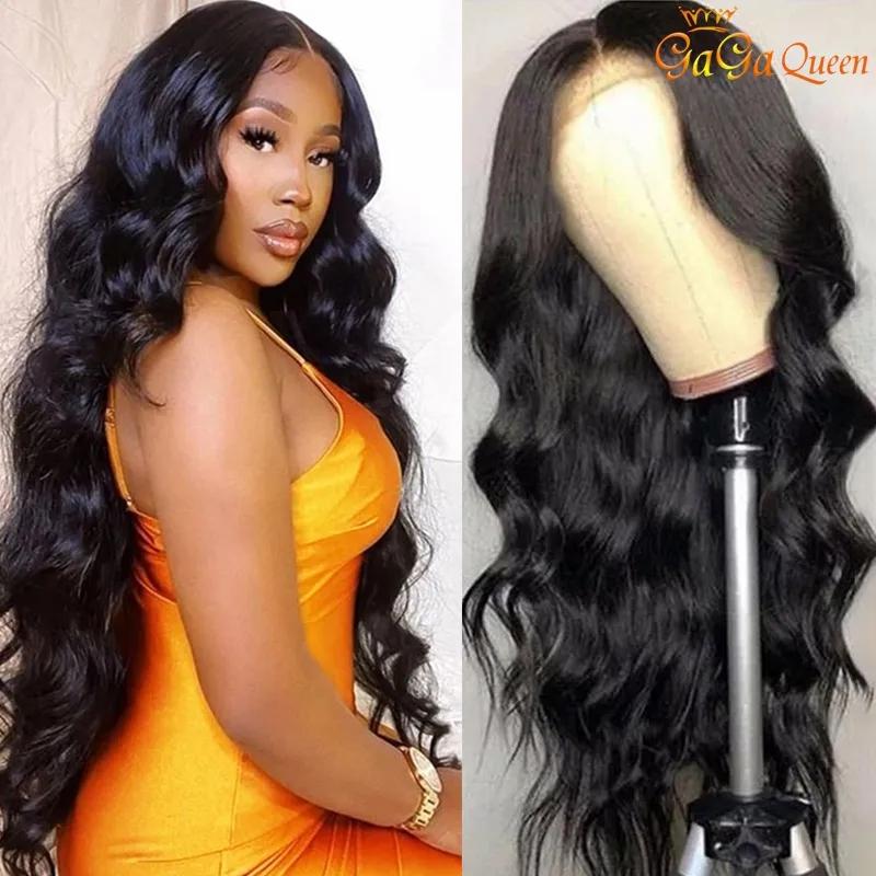 Lace Wigs | 30Inch Long Human Hair Wigs 4X4 Lace Front Wigs Brazilian Body Wave Deep Wave Water Wave Lace Closure Wig Straight Bob Wigs Pre Plucked Lace Wigs body wave