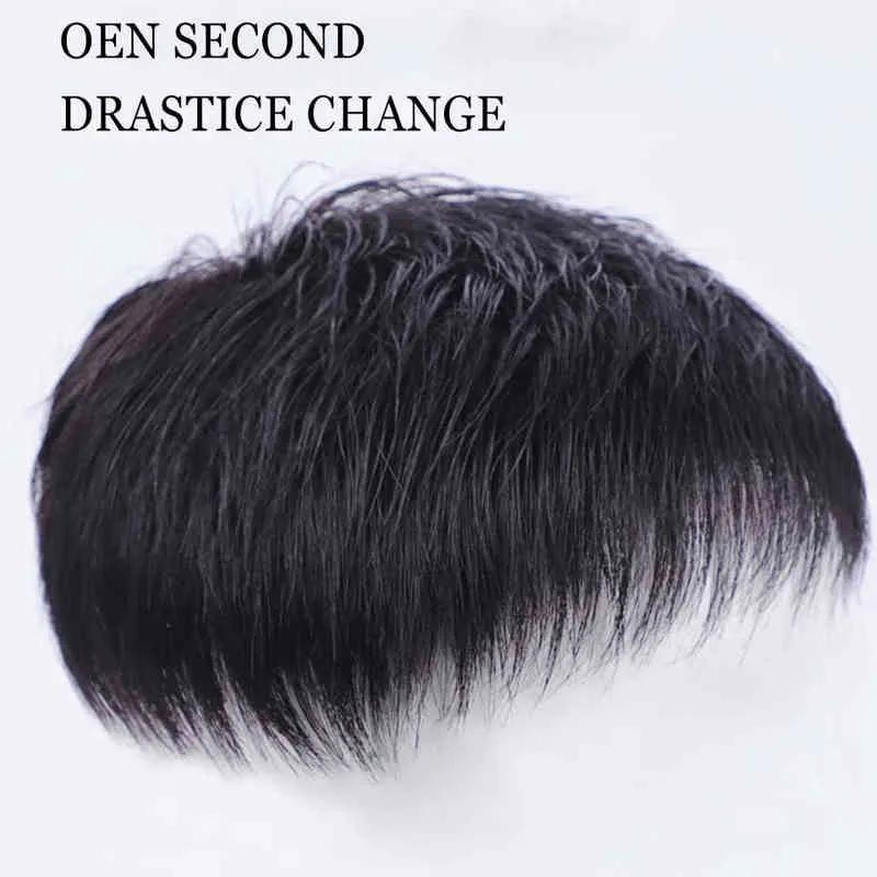 Men’s Wigs | Pageup Synthetic Short Wigs Toupee Hair For Male Black Wig Natural Young Balding Sparse Cut Style L220809 Men's Wigs Men's Wigs