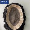 Men’s Wigs | Wigs 20Mm Curly Hairpiece Fine Mono Male Hair Prosthesis Toupee 100 Indian Hu7″ Wig Exhuast Systems 231024 Men's Wigs Men's Wigs