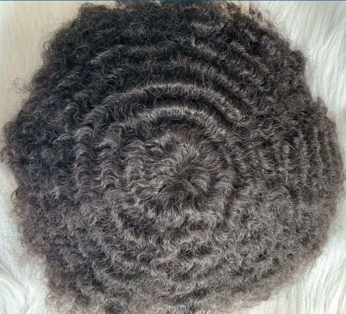 Men’s Wigs | Wigs African American Afro Kinky Curl Toupee Fl Lace Unit Wig Indian Virgin HuHair Replacement For Black Fast E Dhp3T Men's Wigs Men's Wigs