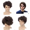 Men’s Wigs | Wigs Nxy Wigs Brown Natural Curl Chemical Fiber Mechanism Fashion Short 220527 Drop Delivery Hair Product Dh6Lk Men's Wigs Men's Wigs