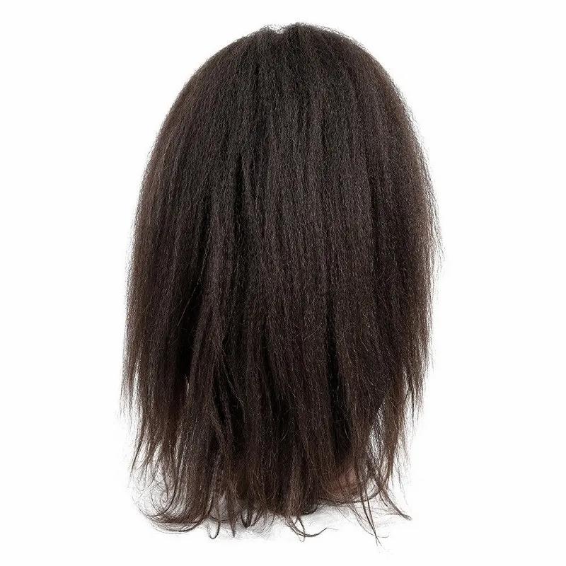 Remy Hair & Virgin Hair | Glueless Full Lace Wig Kinky Straight Indian Virgin Human Hair Lace Front Wigs For Black Women Greatremy Remy Hair & Virgin Hair Remy Hair & Virgin Hair