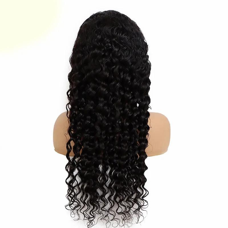 Remy Hair & Virgin Hair | Hd 4X4 Lace Front Wig Loose Deep Brazilian 100% Human Hair 10-32Inch Remy Virgin Hair Indian Peruvian Curly Natural Color Remy Hair & Virgin Hair Remy Hair & Virgin Hair