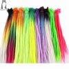 Remy Hair & Virgin Hair | Human Hair Bulks Desire For Hair 5 Pieces Ombre Hand Made Dreadlocks Hair Extensions Synthetic Hip-Hop Style Crochet Braids Hair Pink Color 230906 Remy Hair & Virgin Hair Remy Hair & Virgin Hair