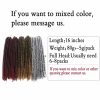 Remy Hair & Virgin Hair | Human Hair Bulks Synthetic Crochet Braids Hair Goddess Faux Locs Ombre Curly Soft Dreads Dreadlocks For Black Woman Extensions 18Inch 230906 Remy Hair & Virgin Hair Remy Hair & Virgin Hair