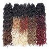 Remy Hair & Virgin Hair | Human Hair Bulks Synthetic Crochet Braids Hair Goddess Faux Locs Ombre Curly Soft Dreads Dreadlocks For Black Woman Extensions 18Inch 230906 Remy Hair & Virgin Hair Remy Hair & Virgin Hair