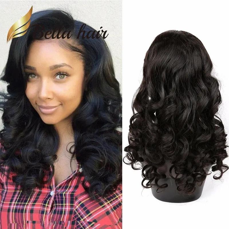 Remy Hair & Virgin Hair | Human Hair Full Lace Wig Peruvian Hair Loose Wave Wet And Wavy Fashion Frontal Wigs Big Bouncy Curl Remy Hair & Virgin Hair Remy Hair & Virgin Hair