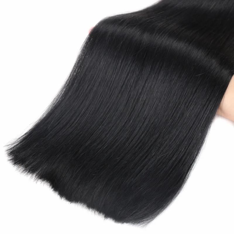 Remy Hair & Virgin Hair | Snap Button Skin Weft Tape In Human Hair Extension For Vip Customers 24Inch 100G 40Piece 1B Natural Black Remy Hair & Virgin Hair Remy Hair & Virgin Hair