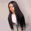 Synthetic Wigs* | 360 Lace Front Brazlian Human Hair Wigs For Women 30 Inch Long 13X4 Straight Lace Closure Synthetic Wig 180% Synthetic Wigs* Ash Blonde