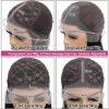 Synthetic Wigs* | 360 Lace Frontal Wig Synthetic Wig Long Straight Lace Front Wigs For Women Straight 13X4 Lace Front Ombre Brown 13X1 Lace Wigs240115 Synthetic Wigs* 1b 30