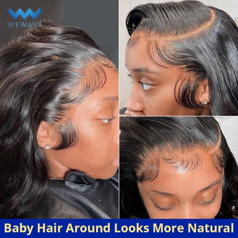 Synthetic Wigs* |  Body Wave Lace Front Wig Transparent 13X4 13X6 Hd Lace Frontal Wig Brazilian Pre Plucked 360 Full Lace Human Hair Wigs For Women 230412 Synthetic Wigs* Synthetic Wigs*