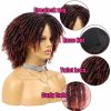 Synthetic Wigs* |  Chemical Fiber Dirty Braided Tube Curved Head Cover Braided Dreadlocks Faux Locs Wig Curly Braided Wigs On Sale Clearance Afro 231211 Synthetic Wigs* 1