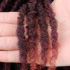 Synthetic Wigs* |  Chemical Fiber Dirty Braided Tube Curved Head Cover Braided Dreadlocks Faux Locs Wig Curly Braided Wigs On Sale Clearance Afro 231211 Synthetic Wigs* 1