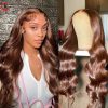 Synthetic Wigs* | Long Wavy Lace Front Wig Purple/Blonde/Brown Colored Synthetic Frontal Wigs For Women With Natural Hairline Synthetic Wigs* black