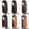 Synthetic Wigs* |  Straight Headband Blackbrownmix Color Heat Resistant Hair Womens Full Machine Made For Women 230417 Synthetic Wigs* 1B