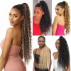 Synthetic Wigs* | Synthetic S Lisi Girl Drawstring Hairpiece Clip In Hair Long Tail With Elastic Band Natural Looking 231025 Synthetic Wigs* #27