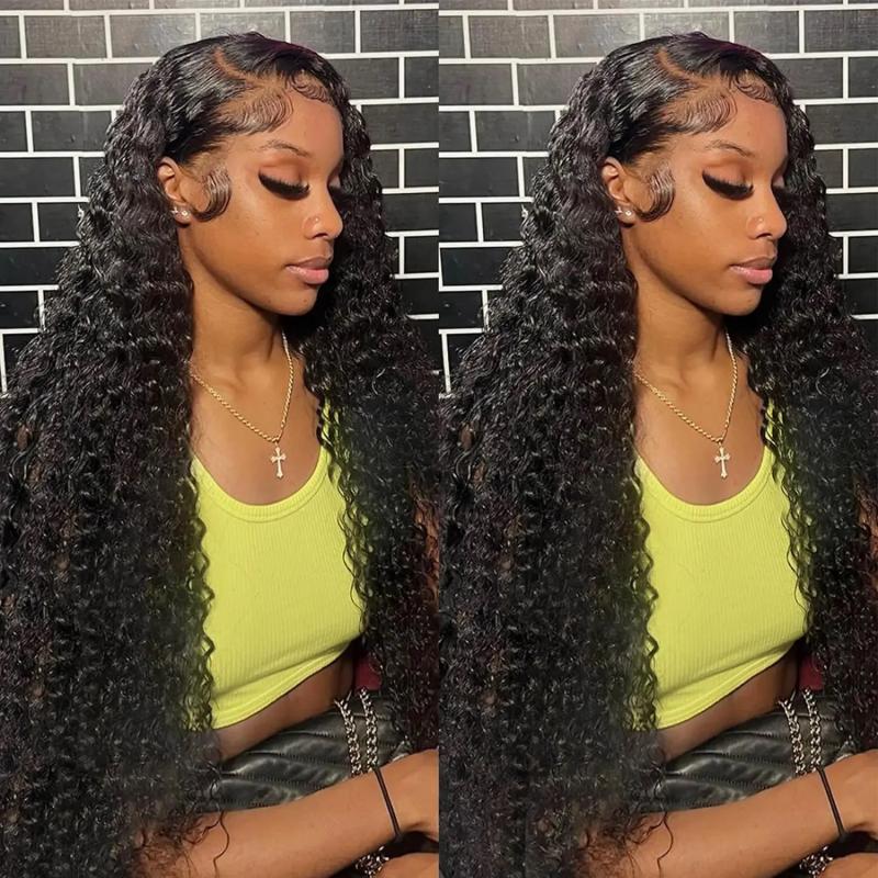 Synthetic Wigs* | Wear And Go Glueless Wigs Human Hair Pre Plucked Pre Cut For Beginners Water Wave Lace Front Wigs 13X4 Hd Lace Frontal Wigs Synthetic Wigs* Auburn