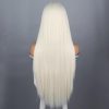 Synthetic Wigs* |  Werd Long White High Temperature Resistant For Women Brown With Bangs Suitable Cosplay Lolita 230417 Synthetic Wigs* #144