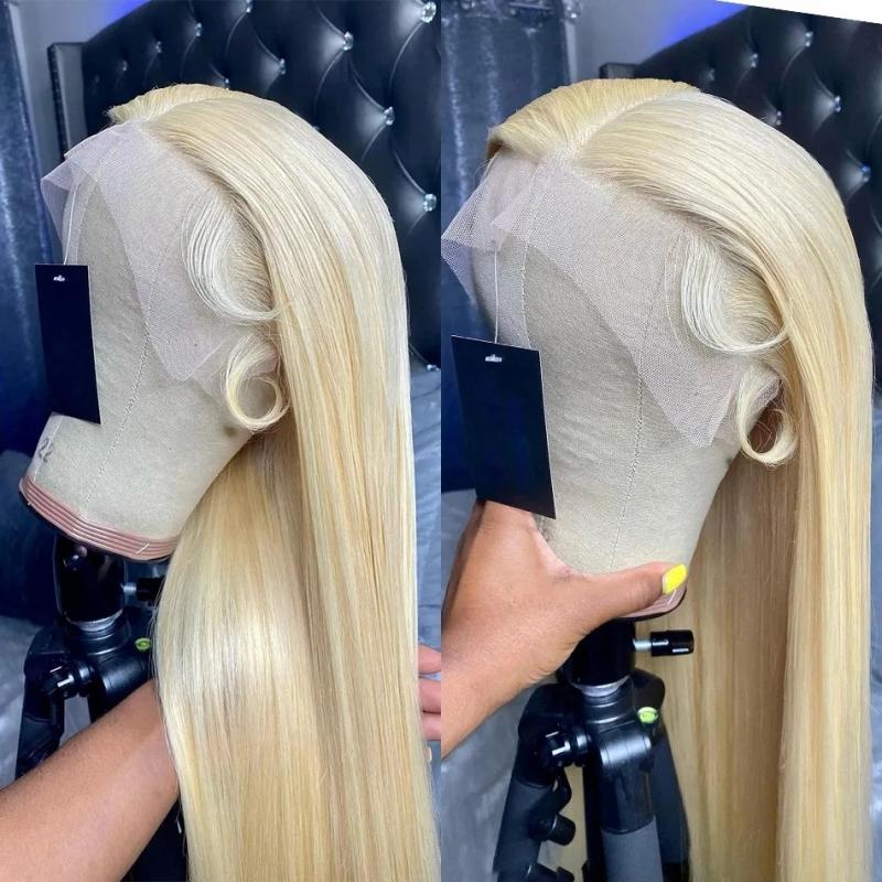 Hair Wigs | Blonde Lace Front Wig Human Hair 13X4 Body Wave 613 Hd Lace Frontal Wig Synthetic Heat Resistant Hair Wigs Hair Wigs