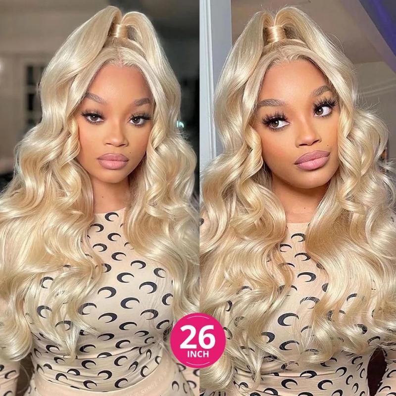 Hair Wigs | Blonde Lace Front Wig Human Hair 13X4 Body Wave 613 Hd Lace Frontal Wig Synthetic Heat Resistant Hair Wigs Hair Wigs