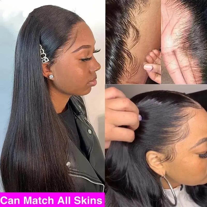 Hair Wigs | Straight Lace Front Wig 13X6 13X4 360 Hd Transparent Lace Frontal Wig 5X5 6X4 Glueless Wig 4X4 Closure Human Hair Wigs For Women 240118 Hair Wigs Hair Wigs