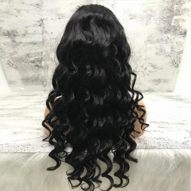 Synthetic Wigs* | 28 Inches Curly Wavy Synthetic Wig Simulation Human Hair Wigs For White And Black Women That Look Real Jc0059 Synthetic Wigs* Synthetic Wigs*