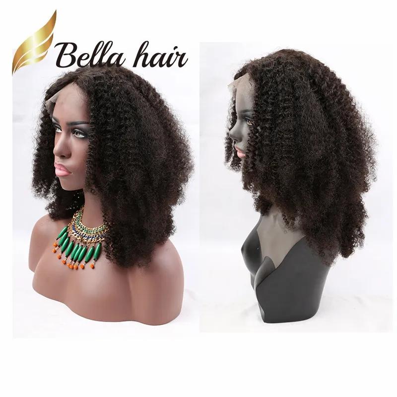 Lace Wigs | Afro Kinky Curly Front Full Lace Wig For Black Women Indian Natural Color 100 Virgin Human Bella Hair Wigs London Wholesale Lace Wigs Lace Wigs