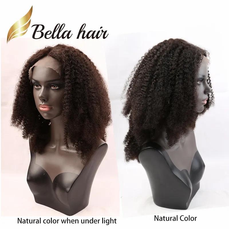 Lace Wigs | Afro Kinky Curly Front Full Lace Wig For Black Women Indian Natural Color 100 Virgin Human Bella Hair Wigs London Wholesale Lace Wigs Lace Wigs