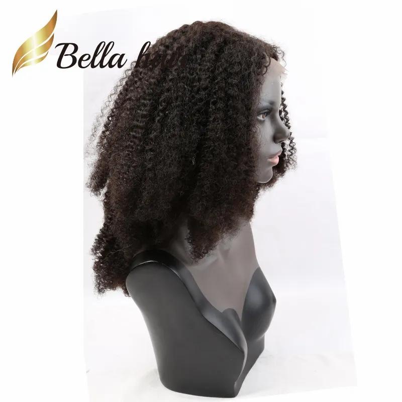 Lace Wigs | Afro Kinky Curly Front Full Lace Wig For Black Women Indian Natural Color 100 Virgin Human Bella Hair Wigs London Wholesale Lace Wigs Lace Wigs