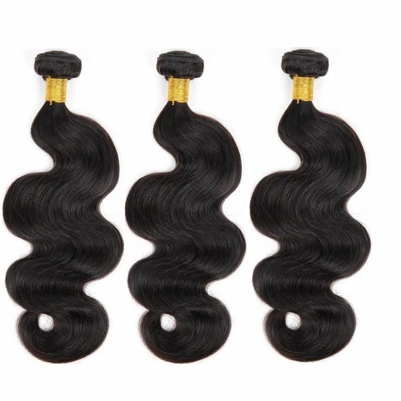 Hair Extensions | Cheap Brazilian Non-Remy Human Hair Extensions Weaves Body Wave 3 4 5Pcs Lot 100% Human Hair Bundles Natural Color 100G/Pcs Fast Express Hair Extensions Hair Extensions