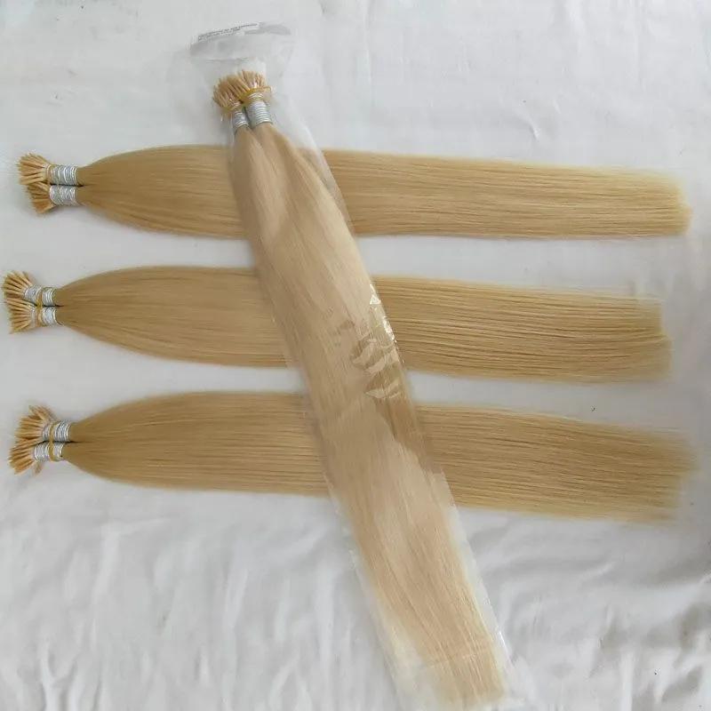 Hair Extensions | Pre-Bonded Hair Extensions Top Quality Nano Tip Humanhair Straight Double Dn 1G Strand 100G 16 To 26 100 Virgin Human Drop Delivery Pr Dh7Al Hair Extensions Hair Extensions