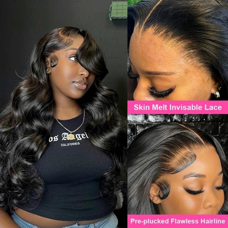 Lace Wigs |  Hd Transparent 13X6 Body Wave Lace Front Human Hair Wigs Brazilian 30 Inch Wear Go Glueless Wig 13X4 Lace Frontal Wigs For Women 231024 Lace Wigs Lace Wigs