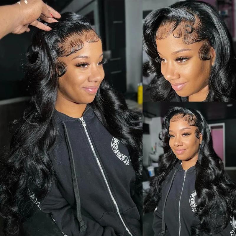 Lace Wigs |  Hd Transparent 13X6 Body Wave Lace Front Human Hair Wigs Brazilian 30 Inch Wear Go Glueless Wig 13X4 Lace Frontal Wigs For Women 231024 Lace Wigs Lace Wigs