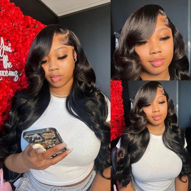 Lace Wigs |  Hd Transparent 13X6 Body Wave Lace Front Human Hair Wigs Brazilian 30 Inch Wear Go Glueless Wig 13X4 Lace Frontal Wigs For Women 231024 Lace Wigs Lace Wigs