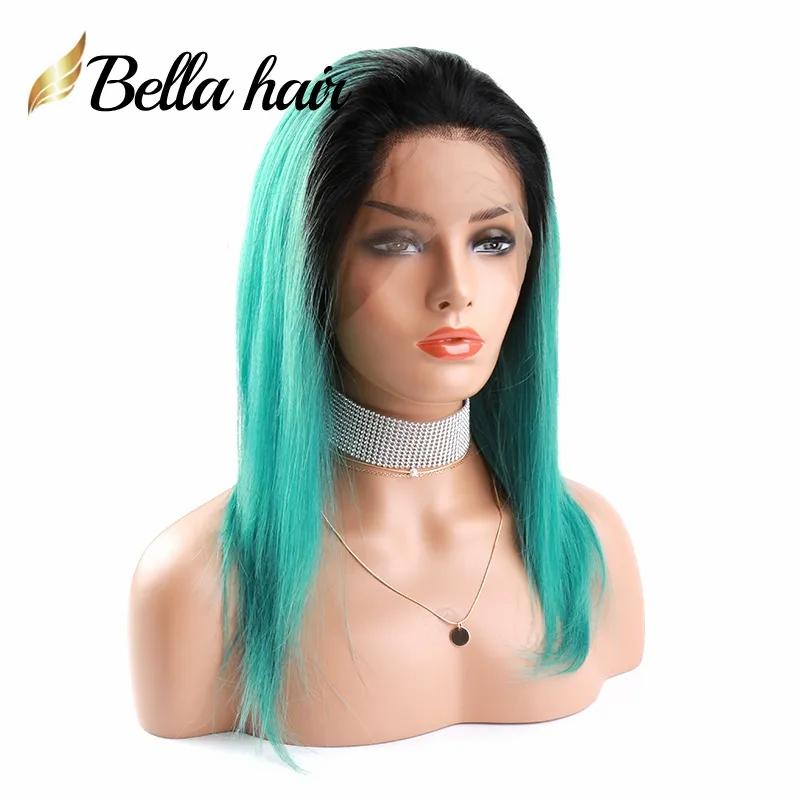 Lace Wigs | Sale 100 Human Virgin Hair Full Lace Wig Silky Straight Ash Blone 1B/613 1B/Grey 1B/99J 1B/Red 1B/Green 1B/Purple Quality Colorful Lace Wigs Lace Wigs Lace Wigs