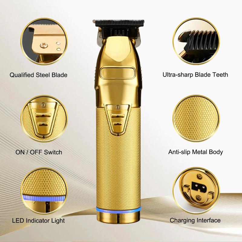 Hair Care & Styling Tools | Hair Trimmer Hair Clippers With Guide Combs Men Cordless Hair Cutting Trimmer Kit Electric Haircut Kit Beard Trimmer Barber Hair Styling Tool 230720 Hair Care & Styling Tools Hair Care & Styling Tools