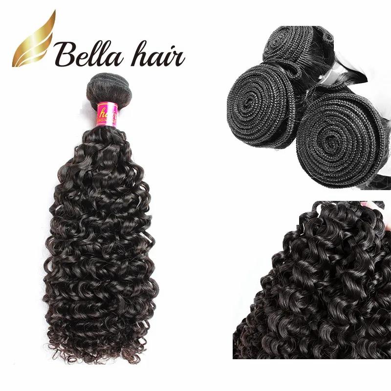 Hair Extensions | 11A Quality Virgin Hair Curly Bundles Weave Unprocessed 100% Human Hair Extensions Wave Cut From Young Donor Natural Black Hair Extensions Hair Extensions